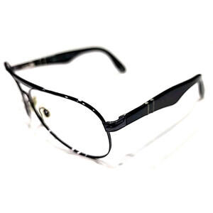 Persol 2365-S 796/58 No Lenses Gunmetal Aviator Sunglasses Frame 59-13 135